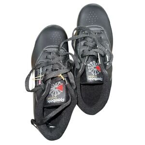 NEW Reebok Princess Sneakers Women Size 7 Training Shoes Black 100000120 Classic